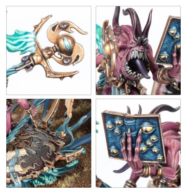 Ігровий набір Warhammer AGE OF SIGMAR - BATTLEFORCE DISCIPLES OF TZEENTCH: WARPFLAME CAVALCADE детальное изображение Тзинчиты Хаос