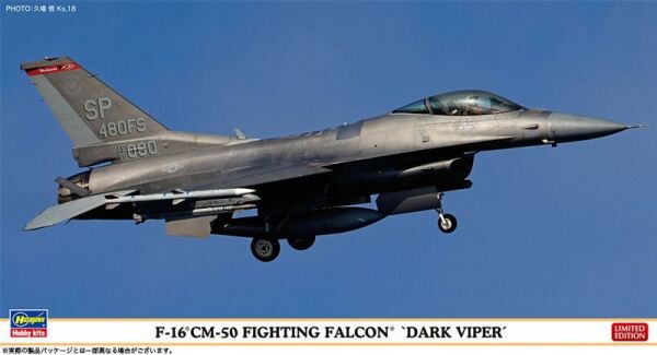 Збірна модель літака F-16CM-50 FIGHTING FALCON &quot;DARK VIPER&quot; 1/48 детальное изображение Самолеты 1/48 Самолеты