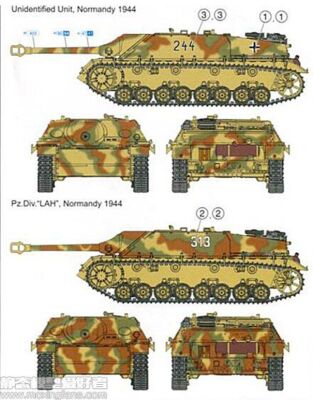 Збірна модель 1/35  Німецький танк Ягдпанцер IV L48 Border Model BT-016 детальное изображение Бронетехника 1/35 Бронетехника