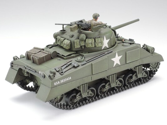 Сборная модель 1/35 Танк M4 Шерман  (ранее производство) Тамия 35190 детальное изображение Бронетехника 1/35 Бронетехника