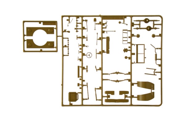 Збірна модель 1/35 Самохідна установка M6 (Gun Motor Carriage M6) на базі шасі Dodge WC-55 Italeri 6555 детальное изображение Автомобили 1/35 Автомобили