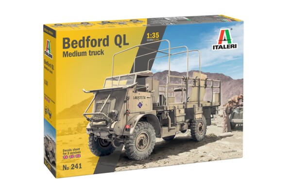 Збірна модель 1/35 Вантажівка Bedford QL Italeri 0241 детальное изображение Автомобили 1/35 Автомобили