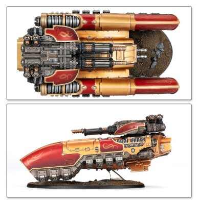 Ігровий набір Warhammer 40000 – HORUS HERESY: LEGIO CUSTODES – CALADIUS GRAV-TANK ANNIHILATOR детальное изображение Ересь Хоруса WARHAMMER 40,000