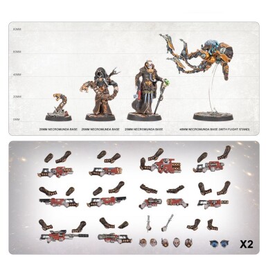 Ігровий набір Warhammer - NECROMUNDA: DELAQUE UNDERHIVE CREW детальное изображение Necromunda WARHAMMER 40,000