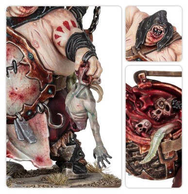 Ігровий набір Warhammer AGE OF SIGMAR - OGOR MAWTRIBES - BUTCHER детальное изображение Племена Огров Разрушение
