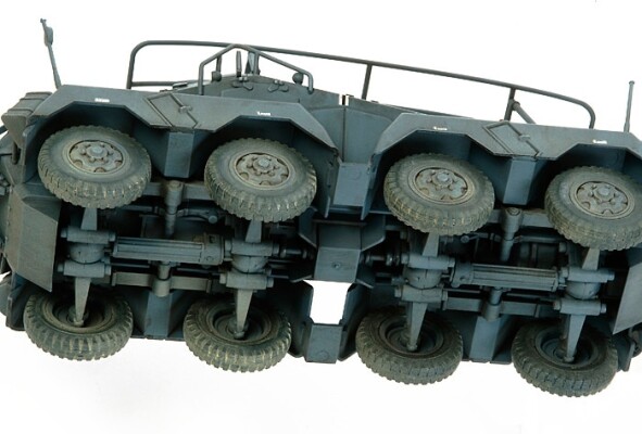 Scale model 1/48 German armored car 8-wheel Sd.Kfz.232 Tamiya 32574 детальное изображение Автомобили 1/48 Автомобили