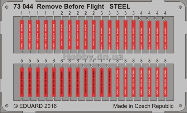 Remove Before Flight STEEL 1/72 детальное изображение Фототравление Афтермаркет