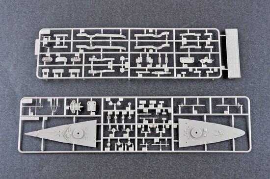 Збірна модель 1/700 Німецький лінкор Бісмарк ILoveKit 65701 детальное изображение Флот 1/700 Флот