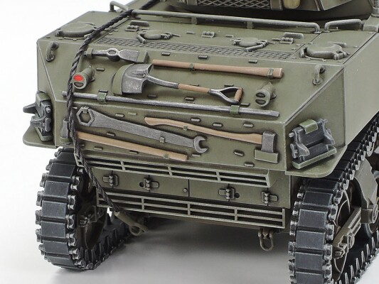 Збірна модель 1/48 САУ U.S. Howitzer Motor Carriage M8 Tamiya 32604 детальное изображение Бронетехника 1/48 Бронетехника