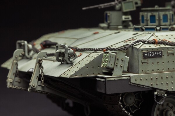 Scale model 1/35 Israeli APC Achzarit (late modification) Meng SS-008 детальное изображение Бронетехника 1/35 Бронетехника