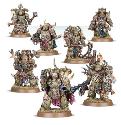Ігровий набір Warhammer 40000 - DEATH GUARD: POXWROUGHT VECTOR детальное изображение Гвардия Смерти Армии Хаоса
