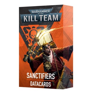 Ігрові картки Warhammer 40000 - KILL TEAM: SANCTIFIERS DATACARDS (ENG) детальное изображение Kill Team WARHAMMER 40,000
