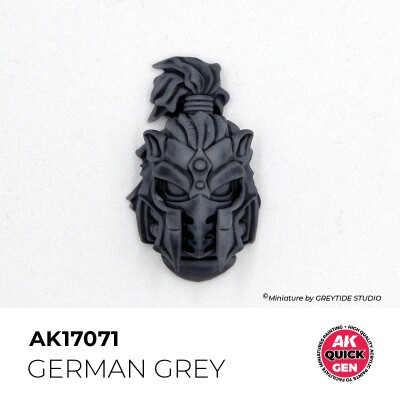 Акрилова фарба GERMAN GREY / Німецький сірий (військовий) QUICK GEN COLOR AK-Interactive AK 17071 детальное изображение QUICK GEN COLOR Краски