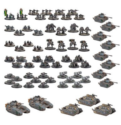 Игровой набор Warhammer 40000 - HORUS HERESY: LEGIONS IMPERIALIS - SOLAR AUXILIA COMBAT FORCE детальное изображение Ересь Хоруса WARHAMMER 40,000