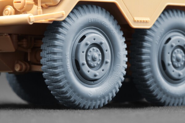 Набір колес для Sd.Kfz. 234 Puma v2 від Dragon, Miniart, RFM, Italeri, AK Interactive ScaleX WW-35011 детальное изображение Колёса Афтермаркет