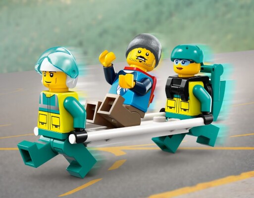 Constructor LEGO City Emergency Rescue Helicopter 60405 детальное изображение City Lego