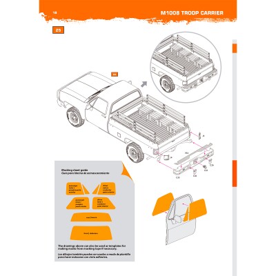 Збірна модель 1/35 Автомобіль M1008 (десантний транспортер) AK-Interactive 35030 детальное изображение Автомобили 1/35 Автомобили