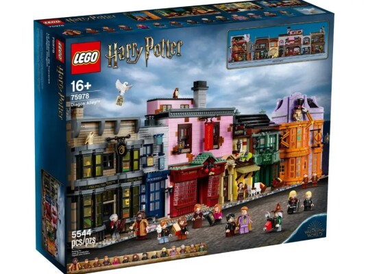 Конструктор LEGO Harry Potter Косой переулок 75978 детальное изображение Harry Potter Lego