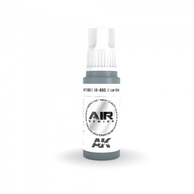 Acrylic paint M-485 Blue-Grey / Blue-gray AIR AK-interactive AK11865 детальное изображение AIR Series AK 3rd Generation