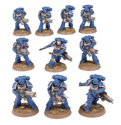 Ігровий набір Warhammer 40000 - COMBAT PATROL - SALAMANDERS детальное изображение Саламандры Космические Десантники