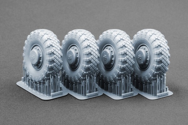 Набір коліс для KZKT-7428 V-202 від Trumpeter ScaleX WM-35030 детальное изображение Колёса Афтермаркет