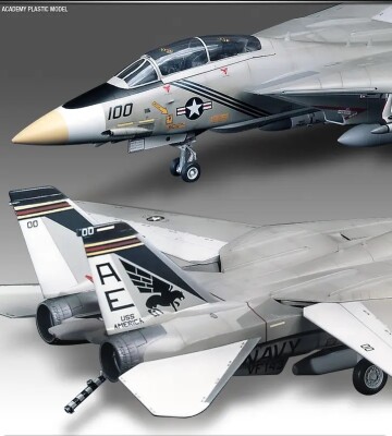 Scale model 1/48 Airplane F-14A Tomcat Academy 12253 детальное изображение Самолеты 1/48 Самолеты