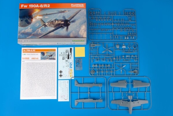 Збірна модель 1/48 Літак Fw 190A-8/ R2 Eduard 82145 детальное изображение Самолеты 1/48 Самолеты