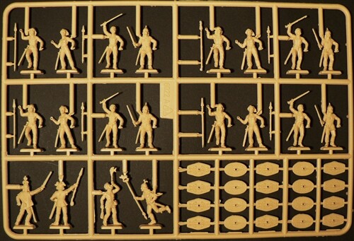 Scale model 1/72 Figures Gallic warriors Italeri 6022 детальное изображение Фигуры 1/72 Фигуры