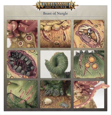 MAGGOTKIN OF NURGLE: BEAST OF NURGLE детальное изображение Нурглиты  Хаос