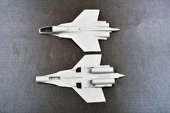 Збірна модель 1/72  Винищувач Су-33УБ Trumpeter 01669 детальное изображение Самолеты 1/72 Самолеты