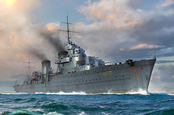 Destroyer Taszkient 1940 детальное изображение Флот 1/700 Флот