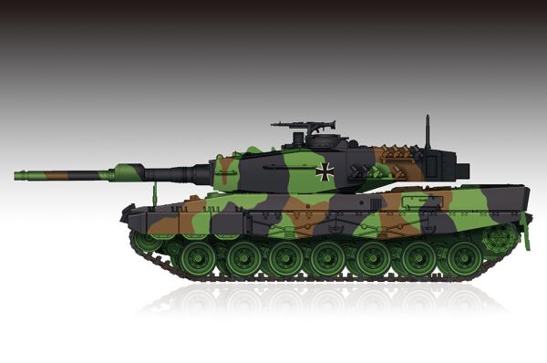 Збірна модель 1/72 німецький танк Leopard2A4 MBT Trumpeter 07190 детальное изображение Бронетехника 1/72 Бронетехника