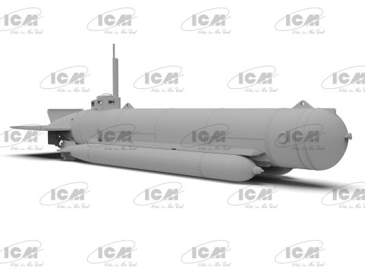 Сборная модель 1/72 подводная лодка типа &quot;Molch&quot; ICMS019 детальное изображение Подводный флот Флот
