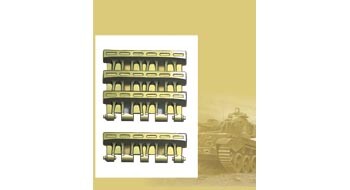 Комплект 1/35 Робочих траків для британського крейсерського танка A34 "Комет" Bronco AB3511 детальное изображение Траки Афтермаркет