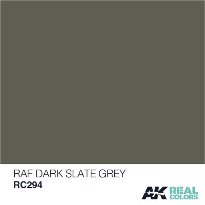RAF Dark Slate Grey / Сланцевий темно-сірий детальное изображение Real Colors Краски