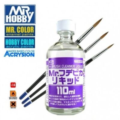 Mr. Brush Cleaner Liquid 110ml / Brush cleaner детальное изображение Очистители Модельная химия