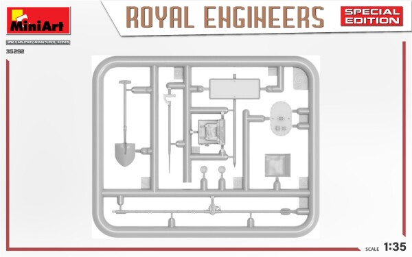 Збірна модель 1/35 Фігури королівські інженери MiniArt 35292 детальное изображение Фигуры 1/35 Фигуры