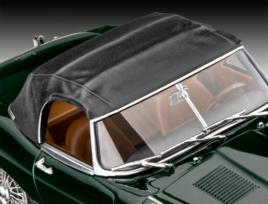 Автомобиль Jaguar E-Type Roadster детальное изображение Автомобили 1/24 Автомобили