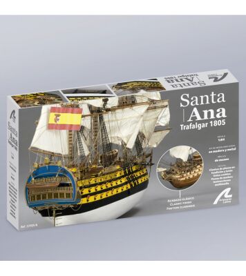 Деревянная модель линейного корабля Санта-Ана детальное изображение Корабли Модели из дерева