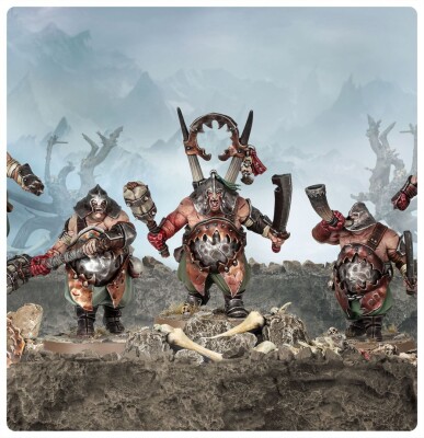 Ігровий набір Warhammer AGE OF SIGMAR - OGOR MAWTRIBES - GLUTTONS детальное изображение Племена Огров Разрушение