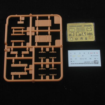 Збірна модель 1/35 Радянська 76,2-мм дивізійна зброя М1936 (Ф 22) Bronco CB35045 детальное изображение Артиллерия 1/35 Артиллерия