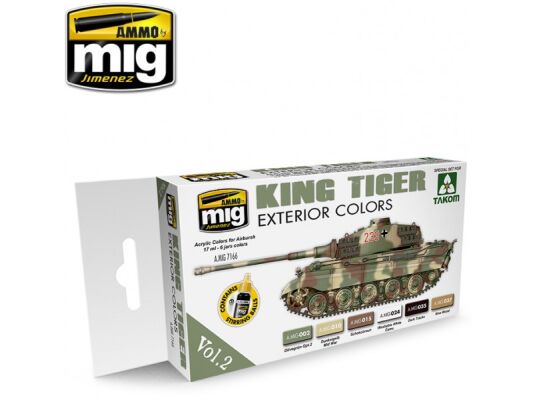 KING TIGER EXTERIOR COLOR - SPECIAL TAKOM EDITION детальное изображение Наборы красок Краски