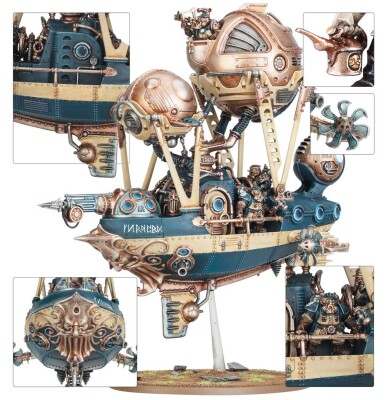 Warhammer AGE OF SIGMAR SPEARHEAD: KHARADRON OVERLORDS - DREKKI'S PRIVATEERS Game Set детальное изображение Харадронские Владыки Порядок