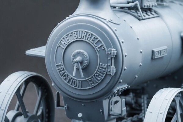 3D-печатная масштабная модель 1/16 1901 Burrell Compound Traction Engine ScaleX SX-16001 детальное изображение Гражданская техника 