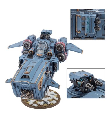 SPACE WOLVES: STORMFANG GUNSHIP детальное изображение Космические Волки Космические Десантники