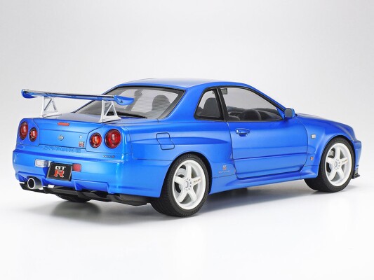 Збірна модель 1/24 Автомобіль Nissan Skyline GT-R (R34) - V.spec II Tamiya 24258 детальное изображение Автомобили 1/24 Автомобили