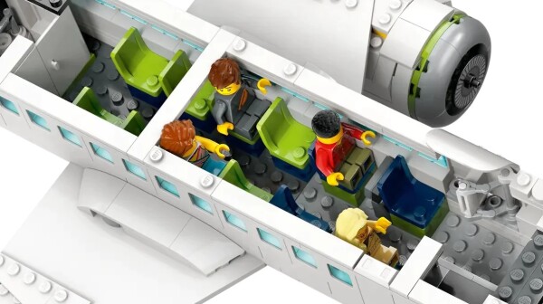 Конструктор LEGO City Пасажирський літак 60367 детальное изображение City Lego