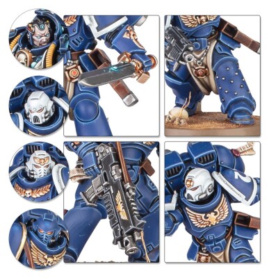 Ігровий набір Warhammer 40000 - GETTING STARTED WITH SPACE MARINES (ENG) детальное изображение Игровые наборы WARHAMMER 40,000