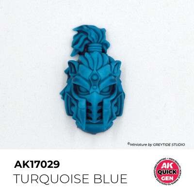 Акрилова фарба TURQUOISE BLUE / Бірюзовий синій QUICK GEN COLOR AK-Interactive AK 17029 детальное изображение QUICK GEN COLOR Краски