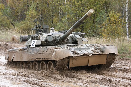 Russian T-80U MBT детальное изображение Бронетехника 1/35 Бронетехника